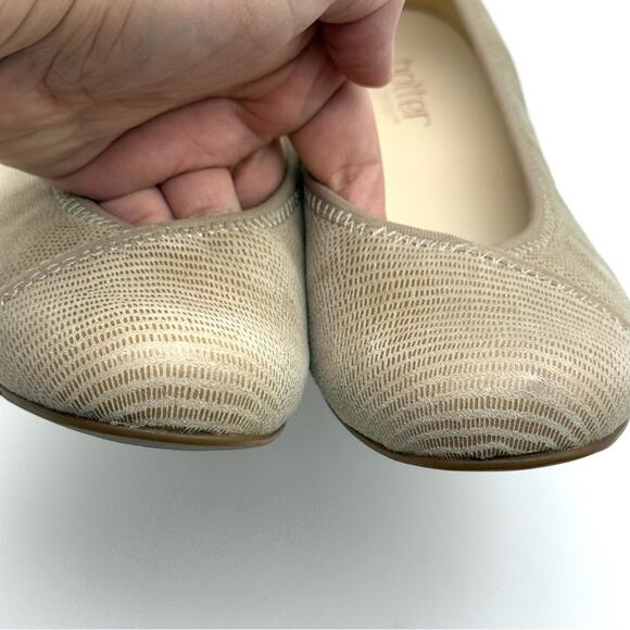 Hotter Monica Beige Lizard Print Heels UK 4 US 6 - Picture 3 of 13